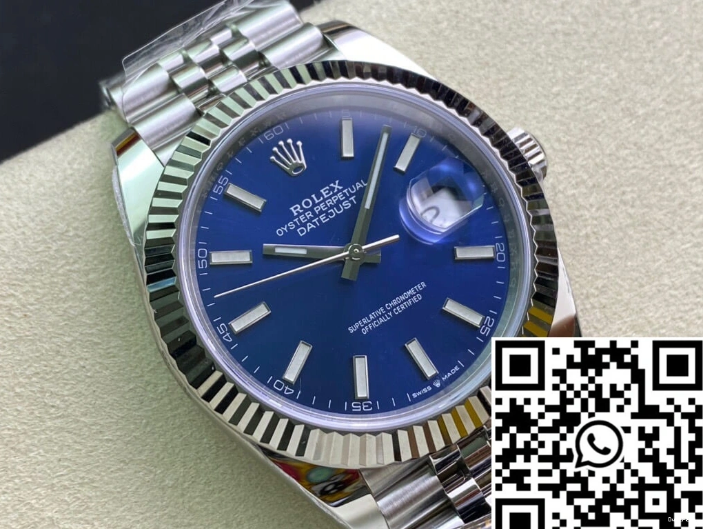 Blue Rolex Dial Clean Factory Datejust M126334-0002 0418